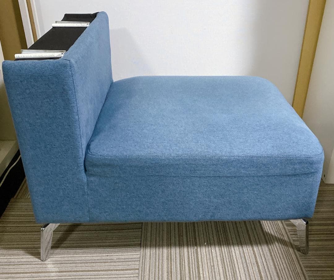 ゆあ　オフィスコム HIBIS ハイバックソファ 1人掛け テーブル付