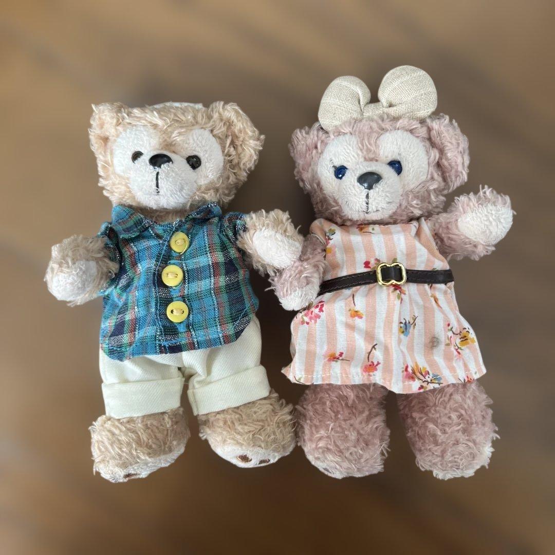 ダッフィー シェリーメイ ぬいぐるみバッジ セット - メルカリ