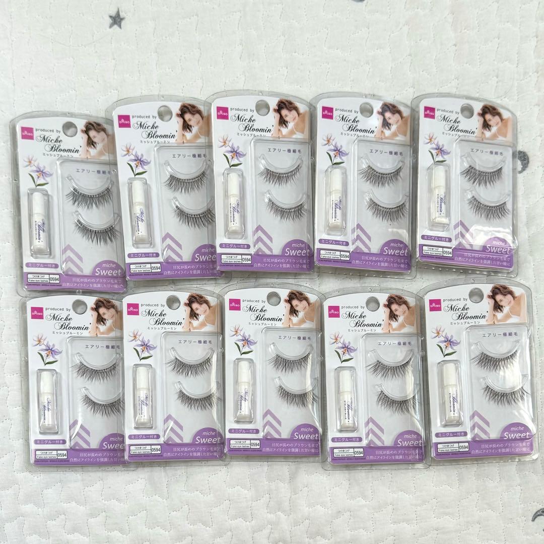 廃盤 入手困難 新品 ダイソー つけまつげ ミッシュブルーミン