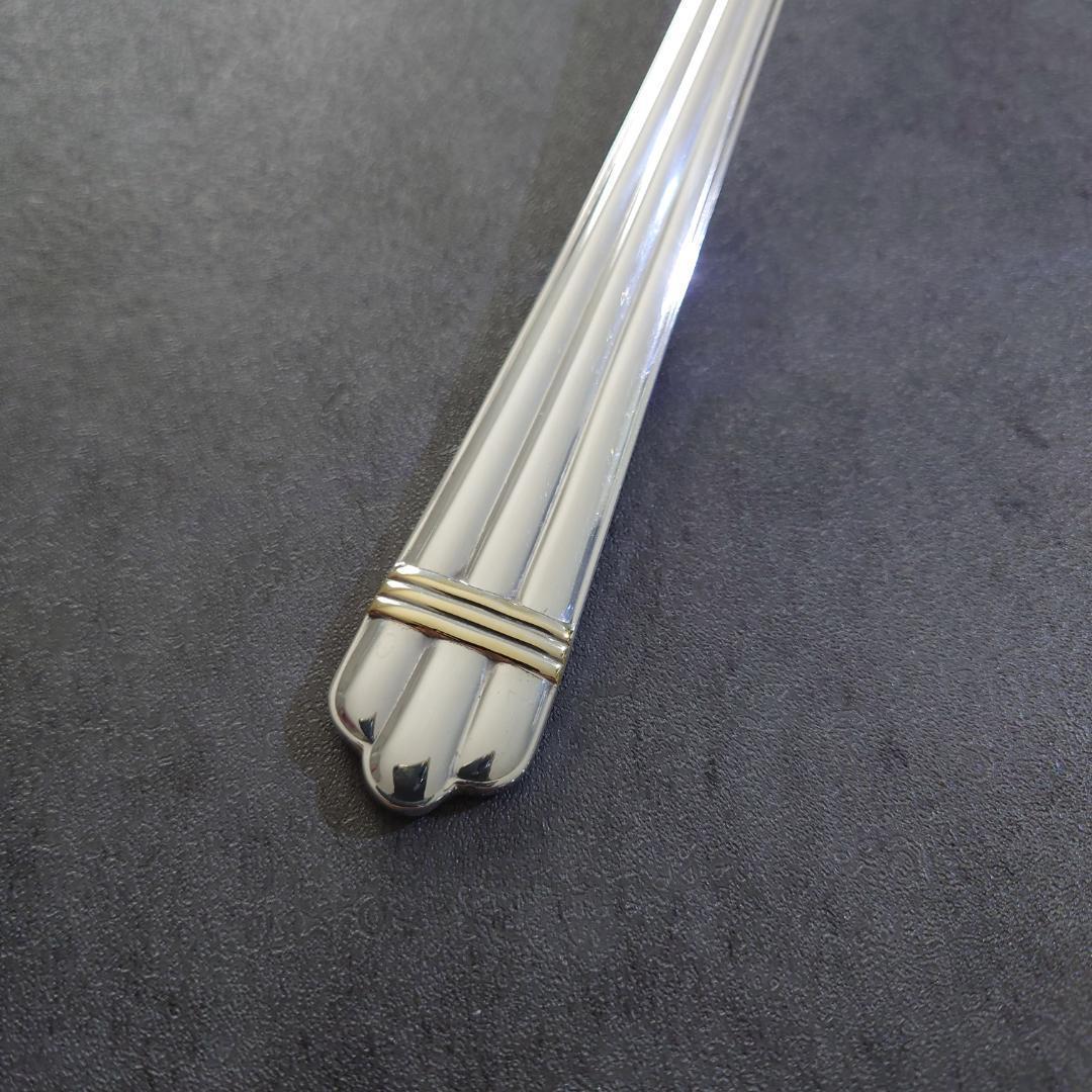 希少 美品 クリストフル アリアゴールドリング スープレードル