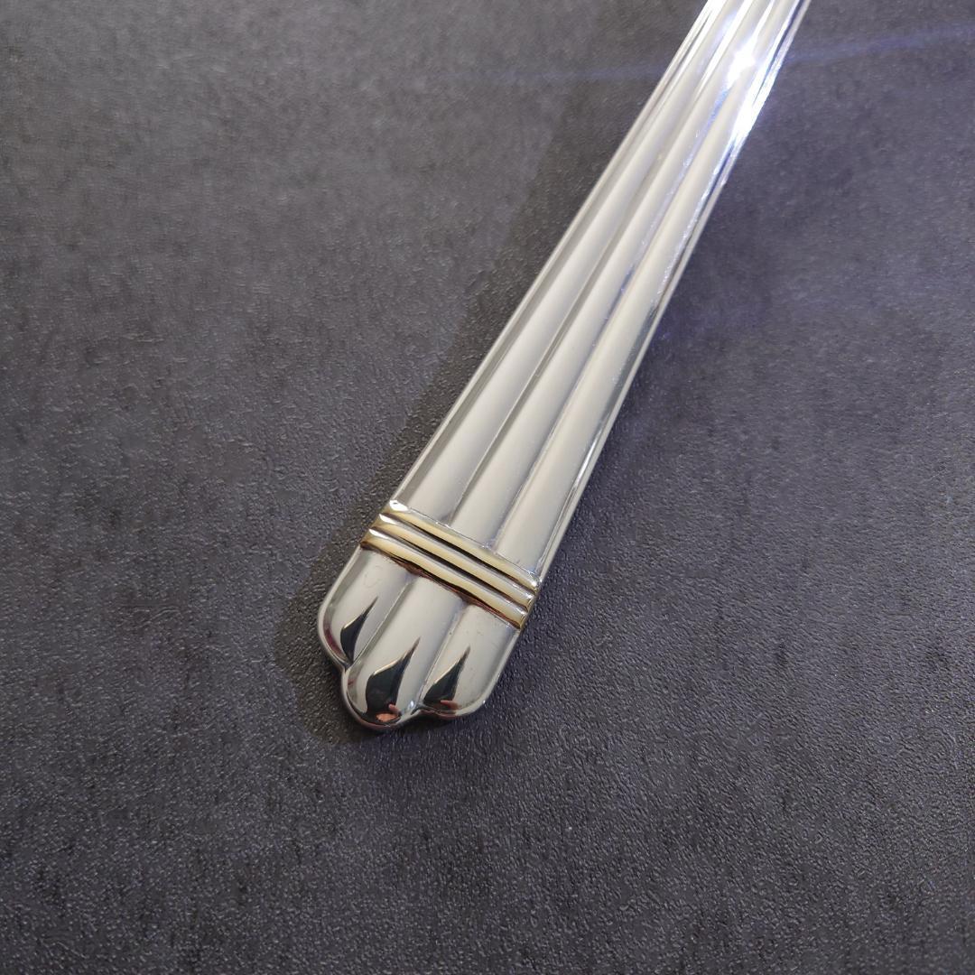 希少 美品 クリストフル アリアゴールドリング スープレードル