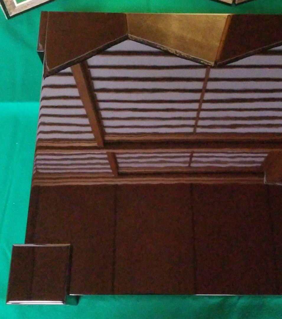 五月人形用　飾台　黒石目竹用85