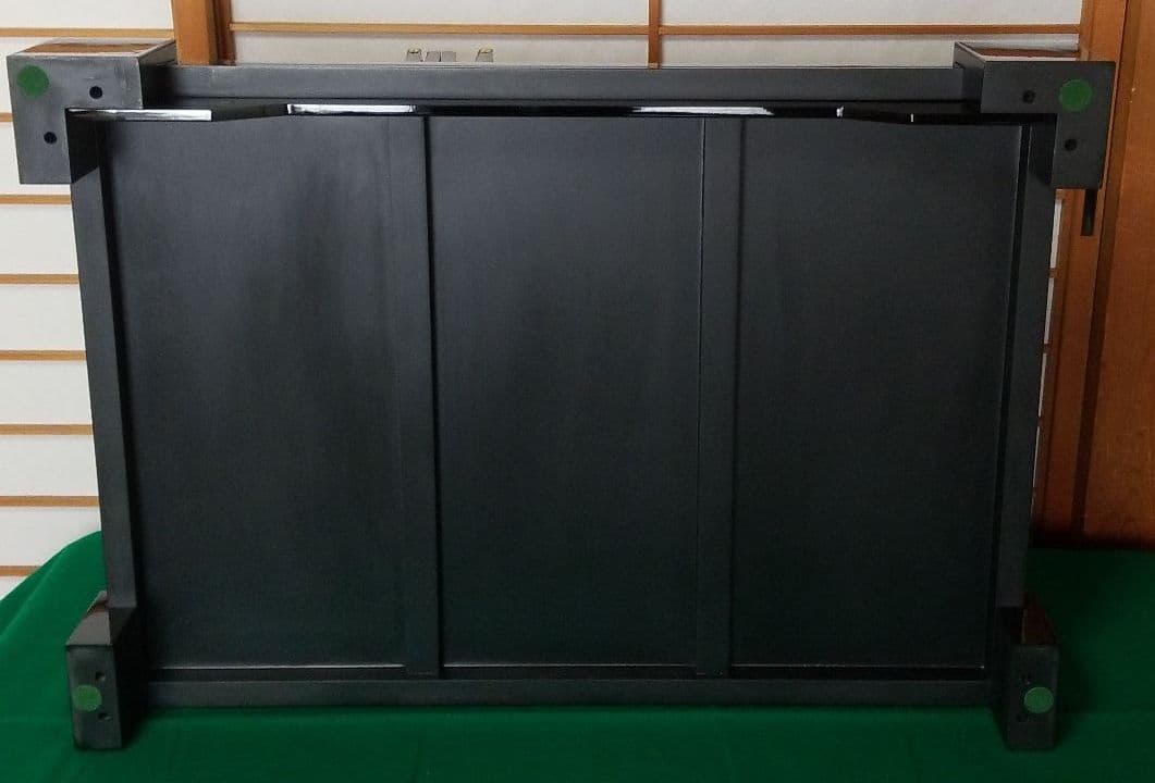 五月人形用　飾台　黒石目竹用85