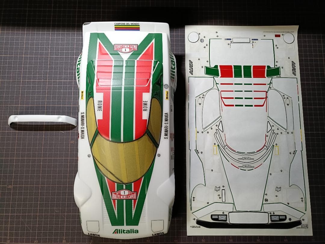 絶版 HPI 1/10 ランチア ストラトス ボディ 未完成品 - メルカリ