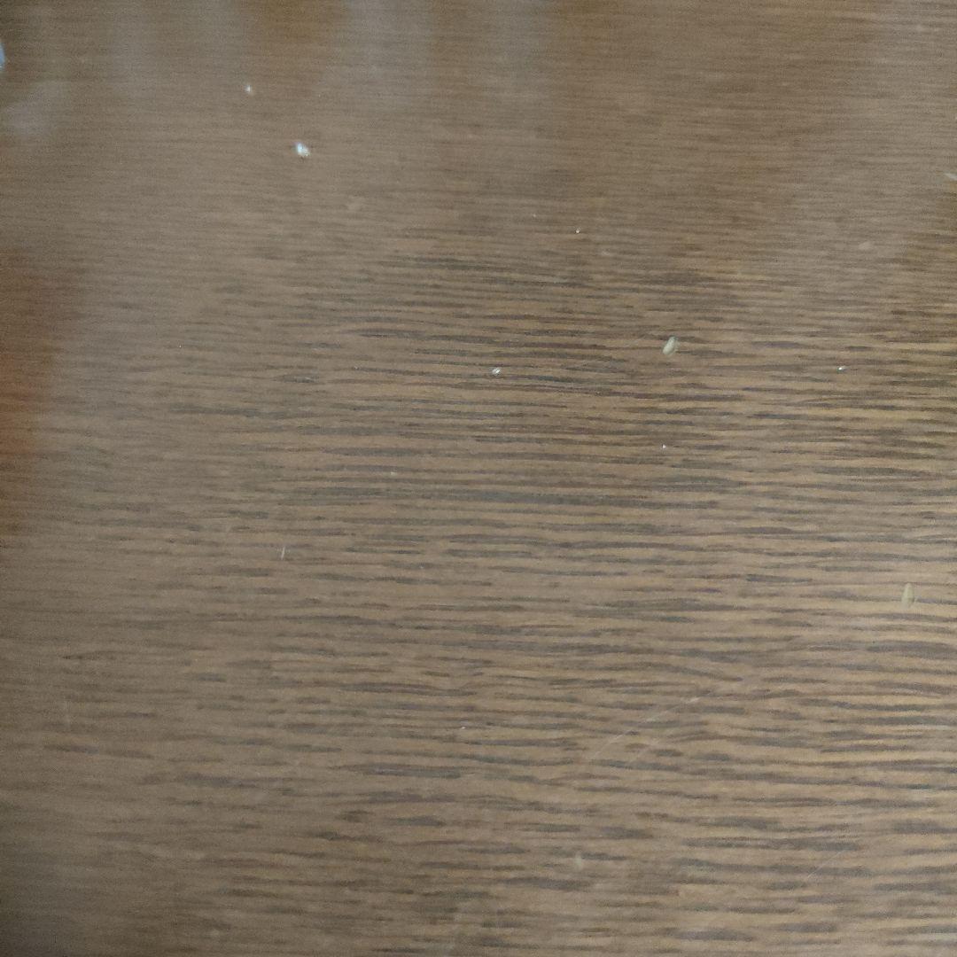 カリモク60 ブラウンデスク 引き出し付き