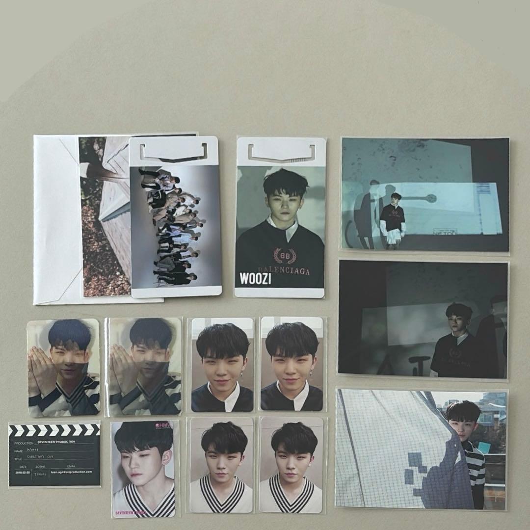 SEVENTEEN ウジ トレカ CDアルバム ヨントン チェキ ポラロイド - メルカリ