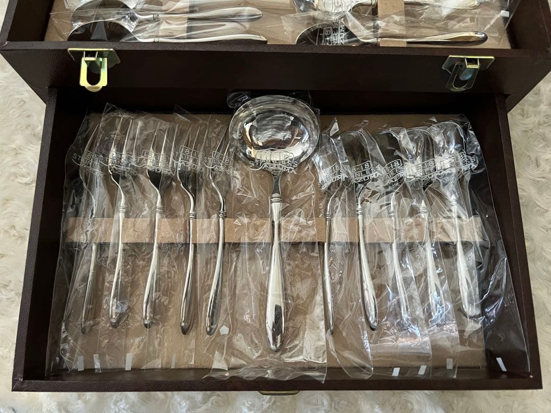 アズマ　カトラリーセット　インペリアル 18-18 ディナーセット〈38本〉⑥