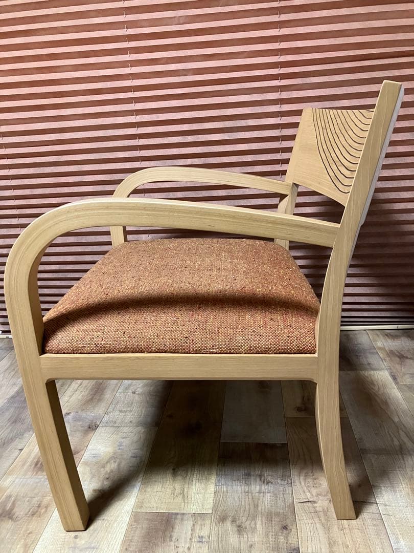 ねこにゃん様 カンディハウス/CONDEHOUSE ストライプ　アームチェア　②