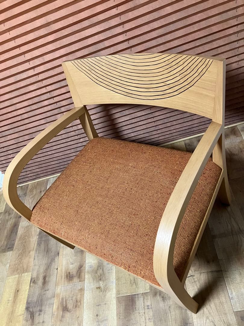 ねこにゃん様 カンディハウス/CONDEHOUSE ストライプ　アームチェア　②