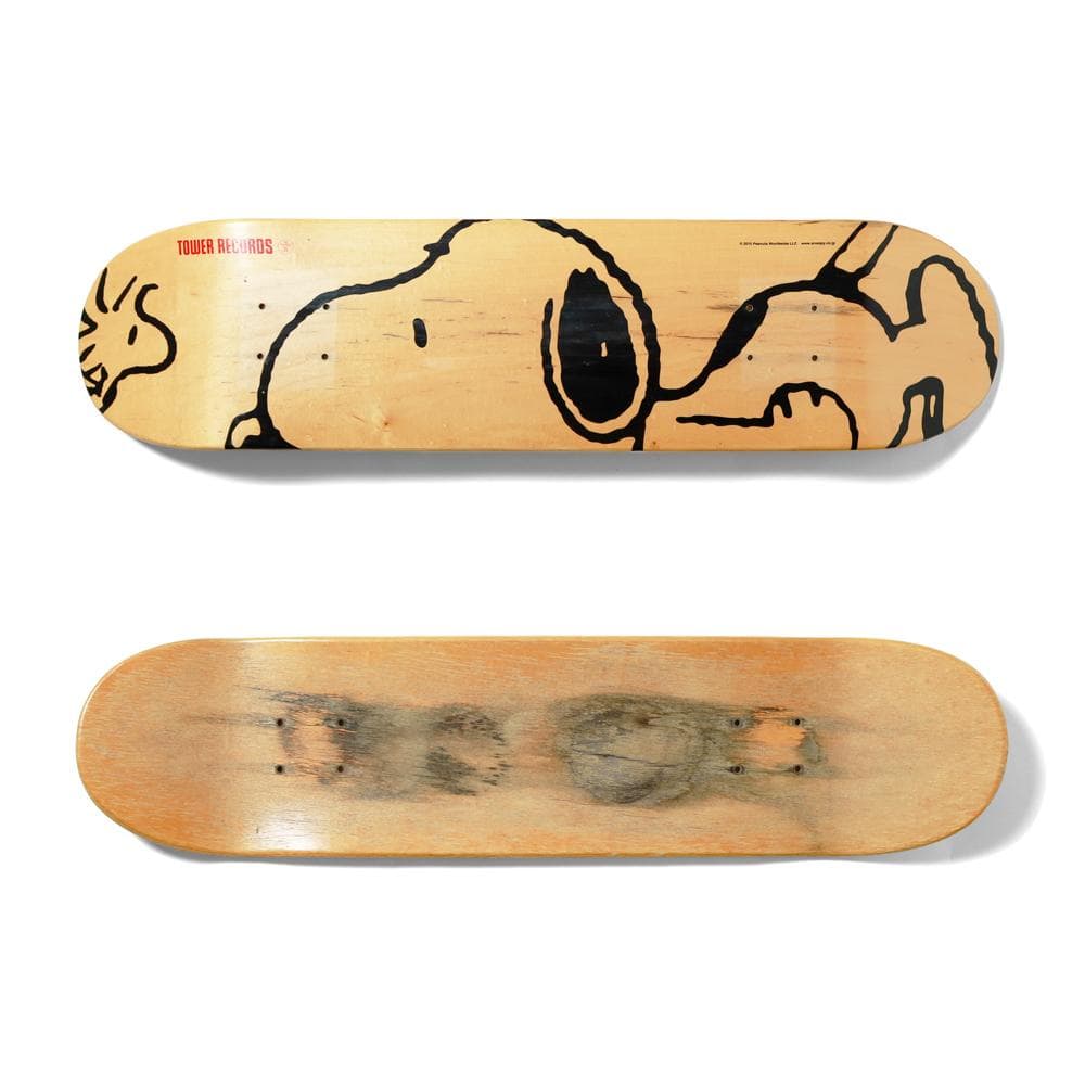 ジャンク】スヌーピー スケートボードデッキ - メルカリ