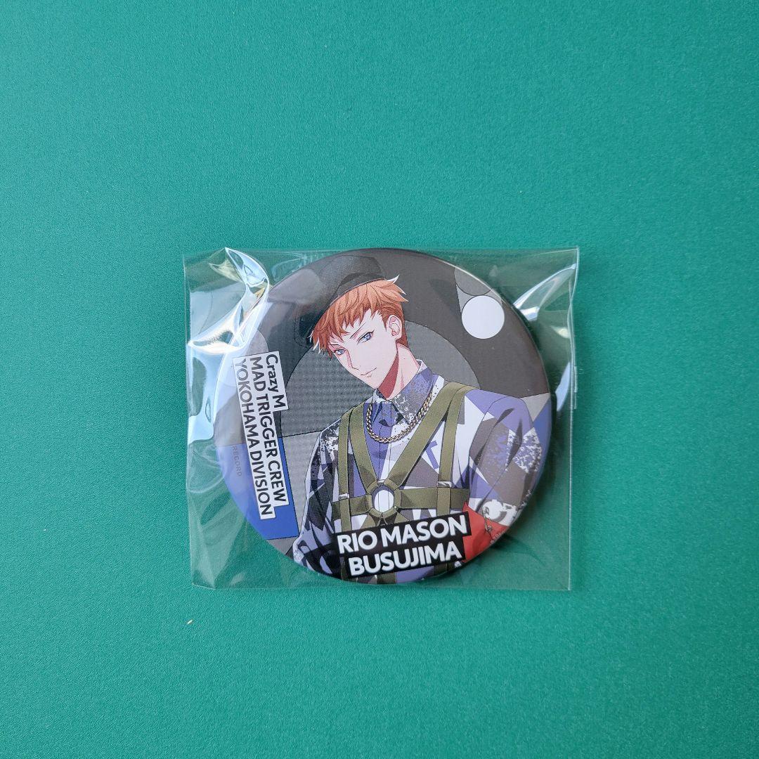 ヒプマイ 毒島メイソン理鶯 EW02 缶バッジ - メルカリ