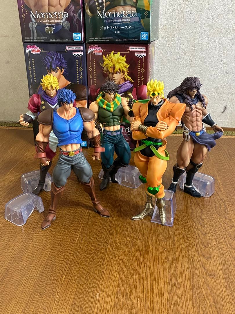 ジョジョの奇妙な冒険 フィギュア Mometria モーメトリア 5個セット
