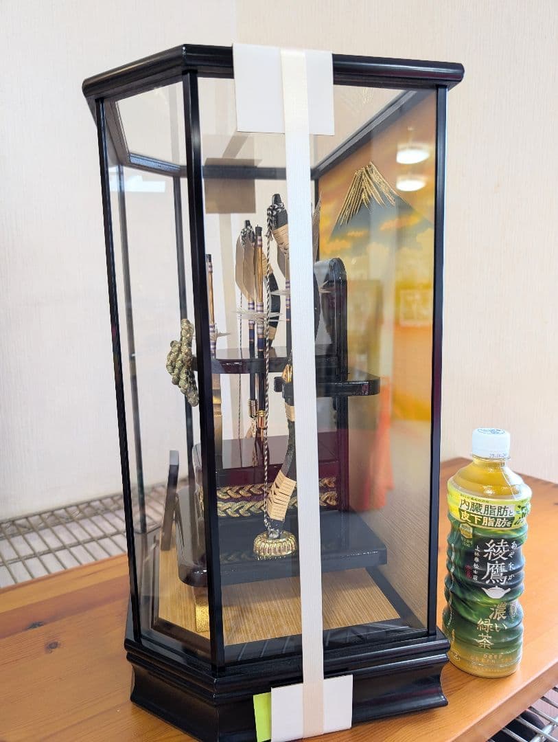 螢 破魔弓 ガラスケース 正月飾り お正月 五月人形 兜飾り 鎧飾り 男の子3