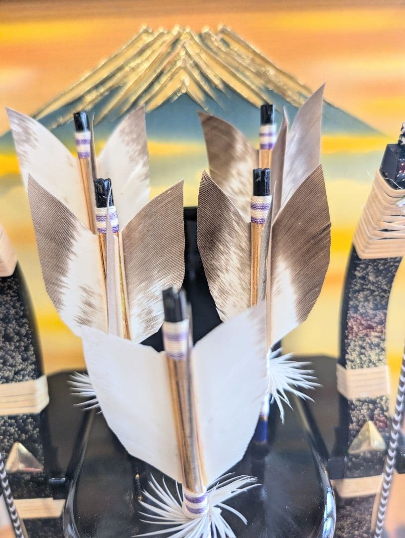 螢 破魔弓 ガラスケース 正月飾り お正月 五月人形 兜飾り 鎧飾り 男の子3