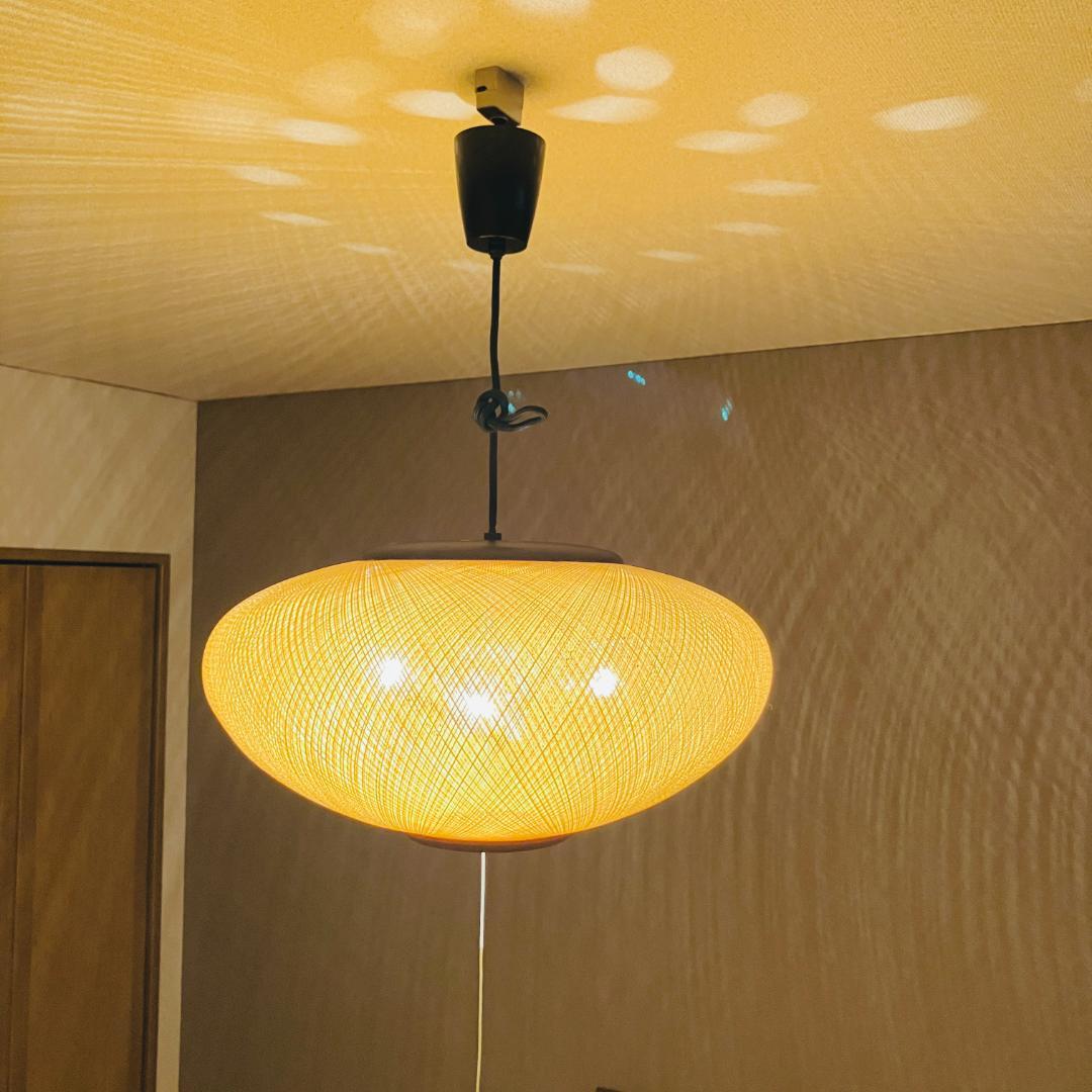 糸巻き ペンダントライト KISHIMA 「繭美」 ジャパニーズモダン ヤマギワ