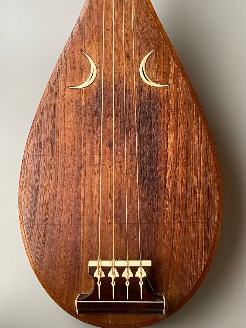 筑前琵琶　架台・撥付