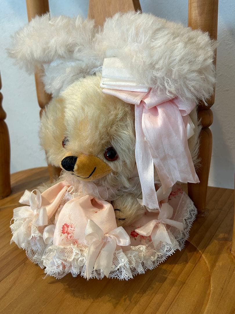 最終価格　レア物　メリーソート社　国内作家　コラボ　テディベア　15cm ベア