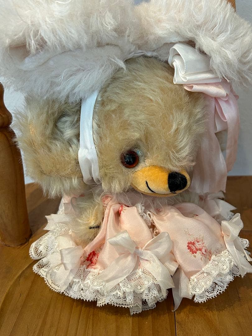 最終価格　レア物　メリーソート社　国内作家　コラボ　テディベア　15cm ベア