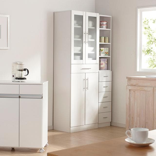 鏡面すきま収納 タオルストッカー/ランドリー収納ラック 幅25cm