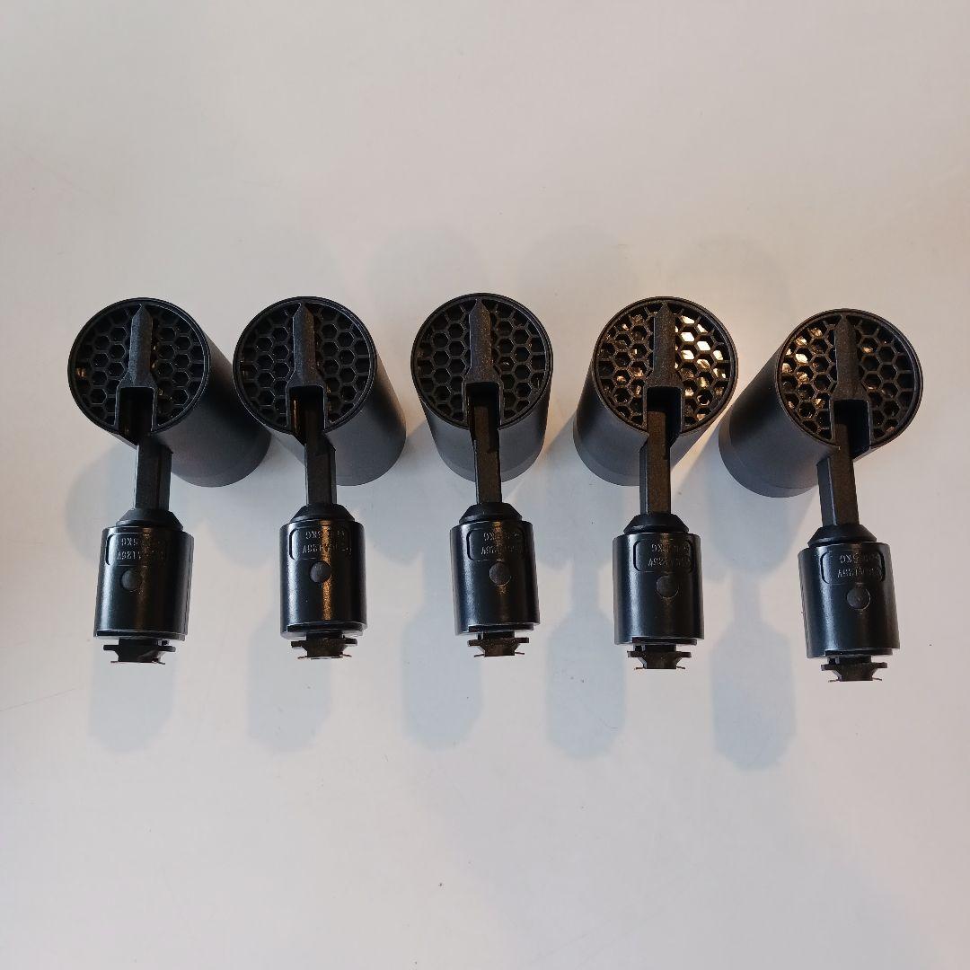 ダクトレール用スポットライト　５個セットLED一体型