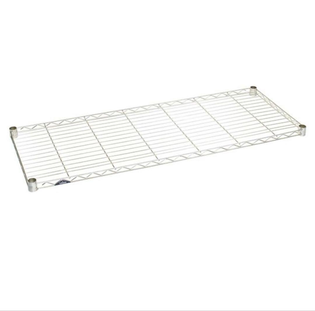 【4枚セット】スチールシェルフ 幅120cm 25mm径 スチールラック