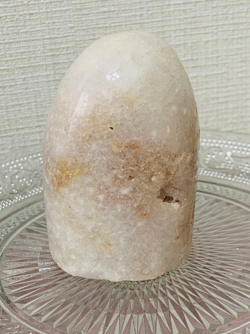 ⭐︎天然石⭐︎レア⭐︎ブラジル産⭐︎ドゥルージー⭐︎ピンクアメジスト⭐︎