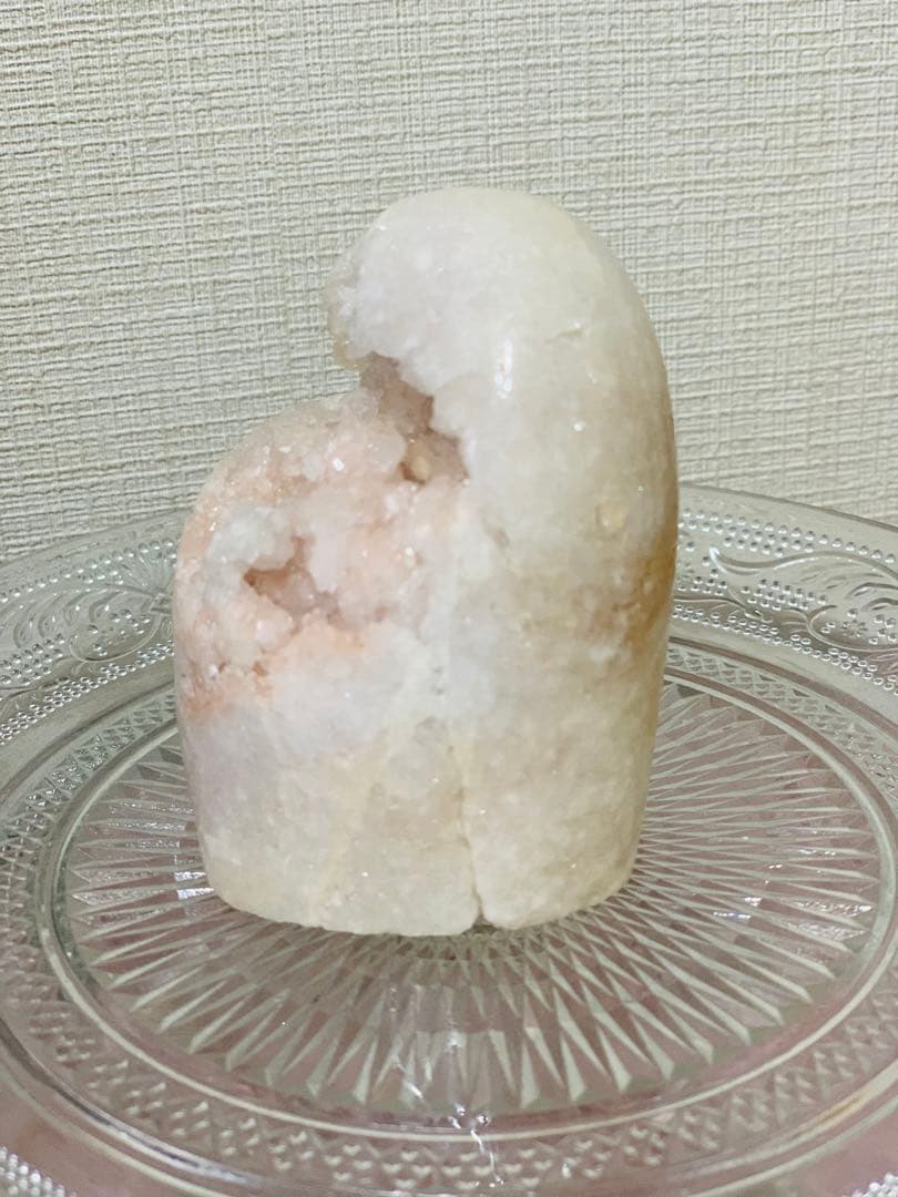 ⭐︎天然石⭐︎レア⭐︎ブラジル産⭐︎ドゥルージー⭐︎ピンクアメジスト⭐︎