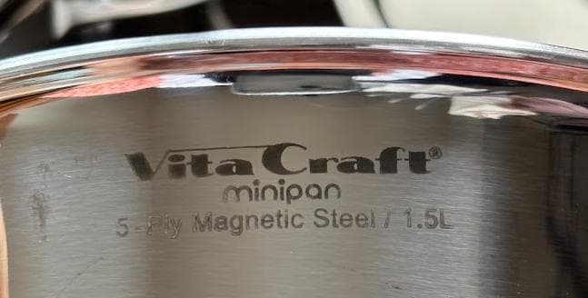 VitaCraft ビタクラフト ミニパンセット プラス蓋1枚＆シリコングリップ