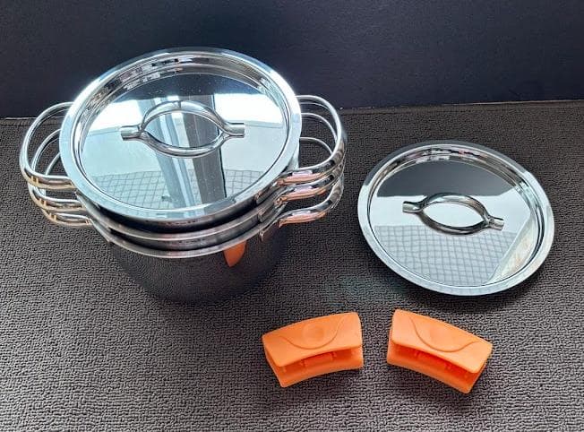 VitaCraft ビタクラフト ミニパンセット プラス蓋1枚＆シリコングリップ