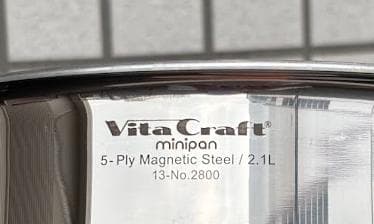 VitaCraft ビタクラフト ミニパンセット プラス蓋1枚＆シリコングリップ