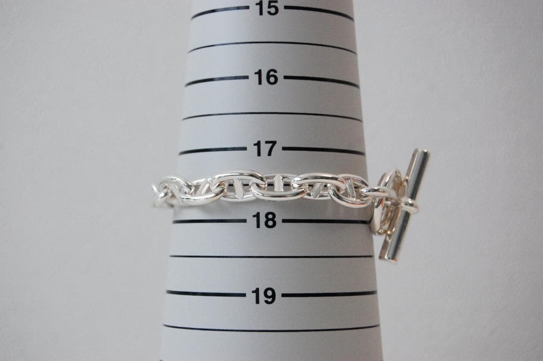 エルメス シェーヌダンクル MM 17コマ 【鑑定書付】HERMES - メルカリ