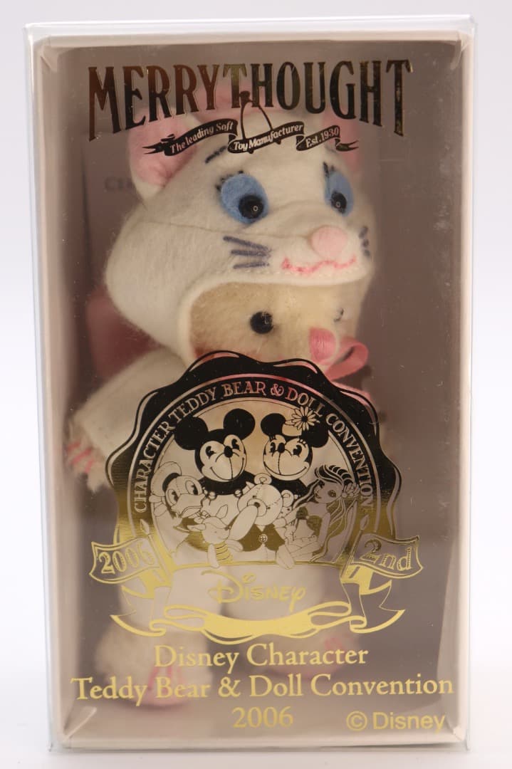 マリー Merry Thought 猫コスチューム ミニチュアぬいぐるみ 9cm