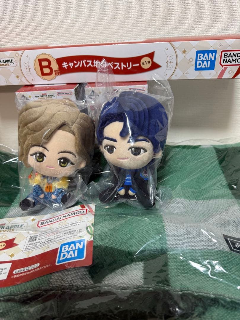 ミセス　一番くじ　 A賞 ぬいぐるみマスコット　藤澤涼架　若井滉斗　ストール他 Mrs GREEN APPLE 一番くじ A賞 ぬいぐるみマスコット 藤澤涼架｜Yahoo