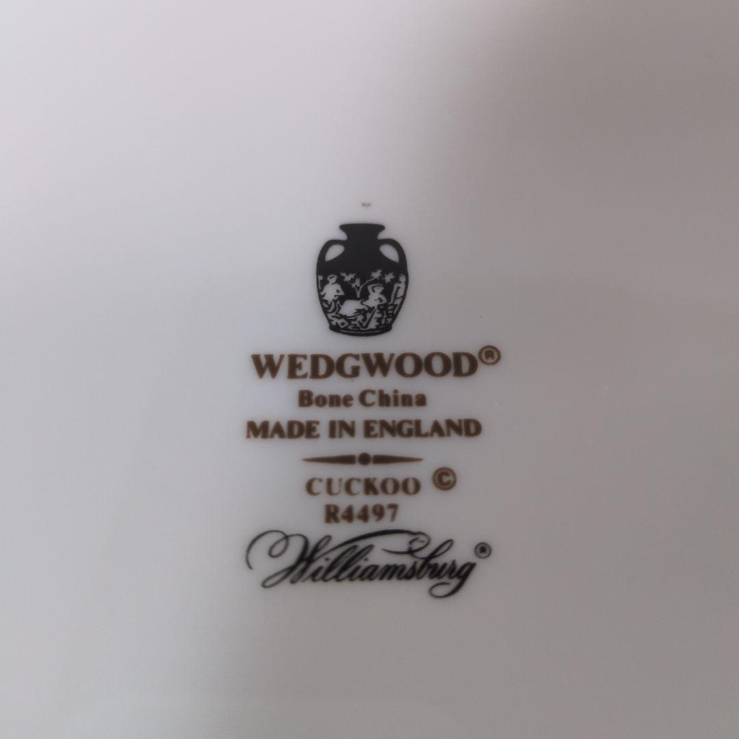 未使用 美品 ウェッジウッド CUCKOO ディナープレート 五枚