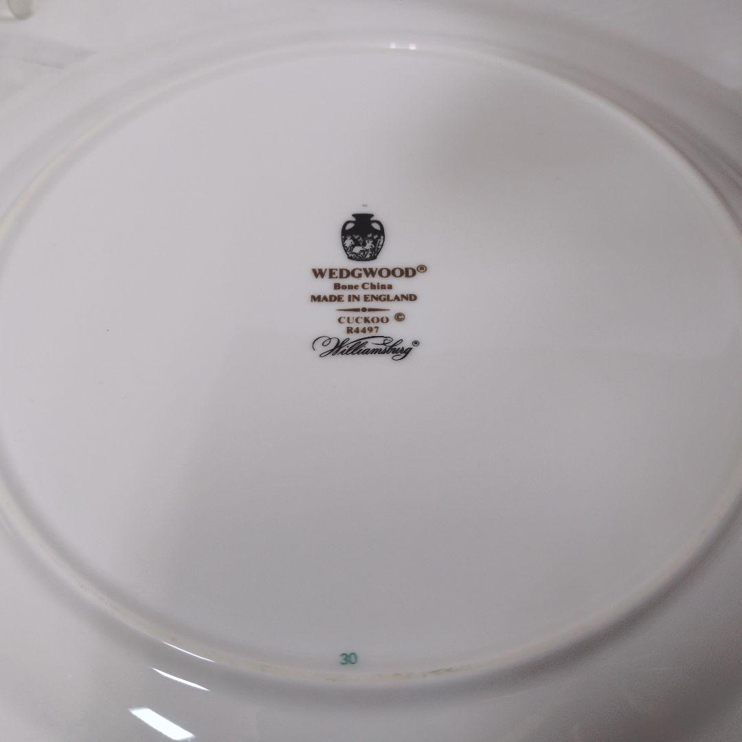 未使用 美品 ウェッジウッド CUCKOO ディナープレート 五枚