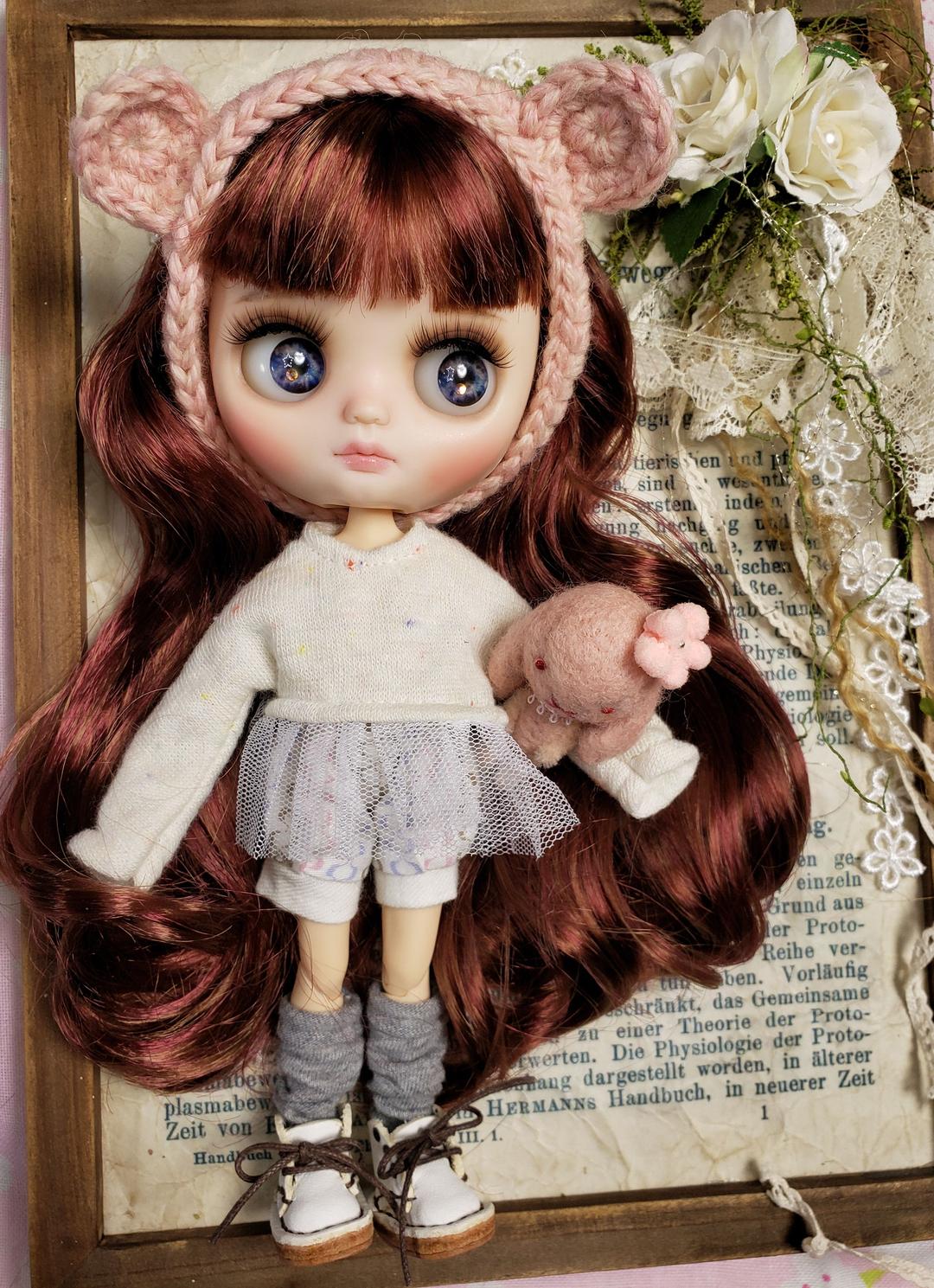 【✼。*ラピっ子doll】♡カスタムアイシードール♡ミディブライスサイズ♡