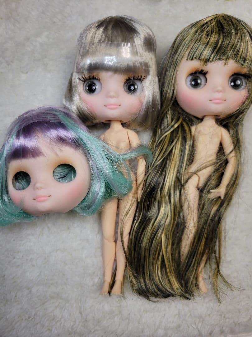 【✼。*ラピっ子doll】♡カスタムアイシードール♡ミディブライスサイズ♡