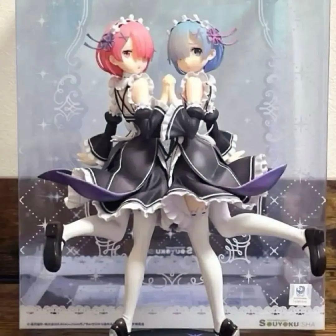 リゼロ　1/7スケール　フィギュア　レム　＆　ラム　Twins Ver. レム＆ラム Twins Ver.