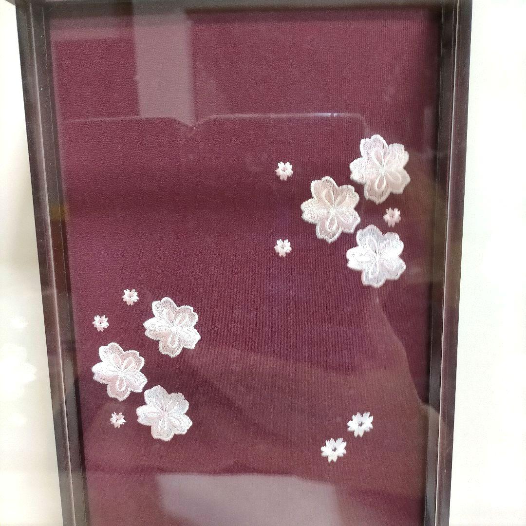 8号 羽子板 エンジ アクリルケース フラワー