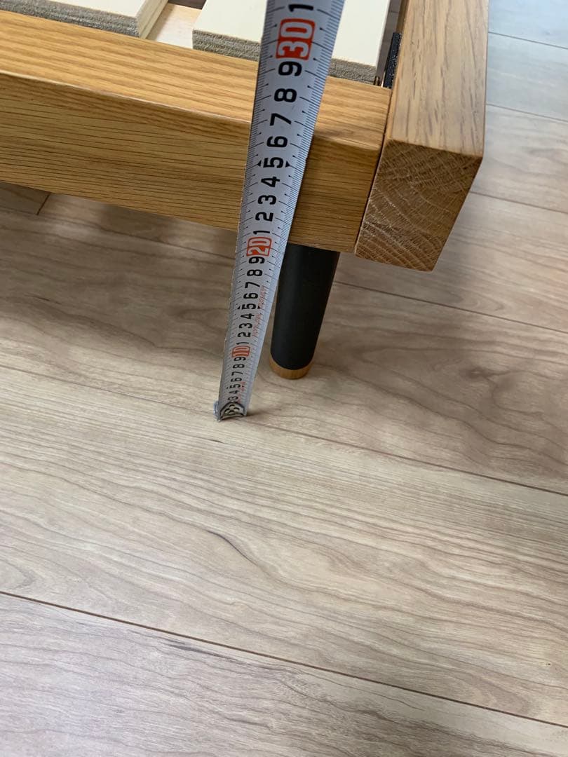 シングル木製ベッド　すのこ式