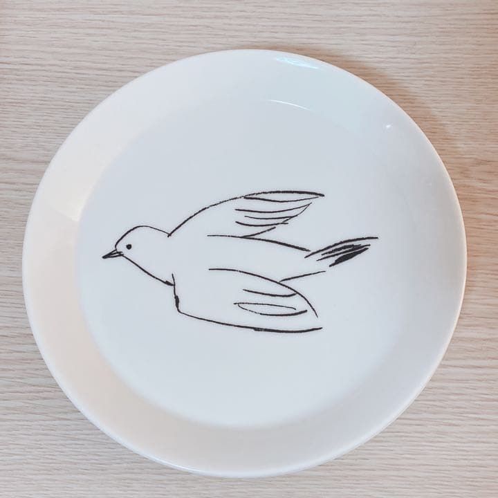 IDEE バードシリーズ 塩川いづみ 鳥 プレート 2枚セット - メルカリ