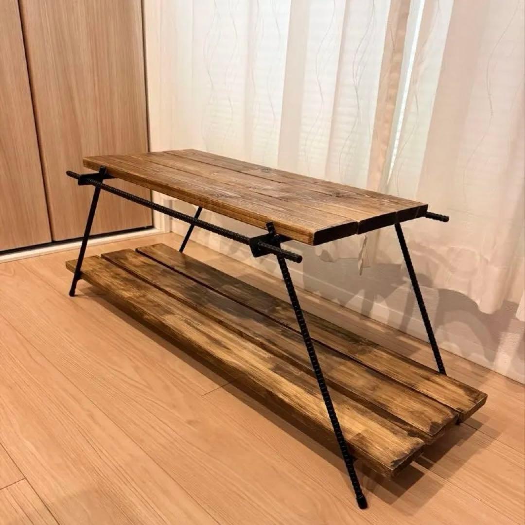 アイアンテーブル　ローテーブル　ソロテーブル　折り畳みテーブル　キャンプテーブル