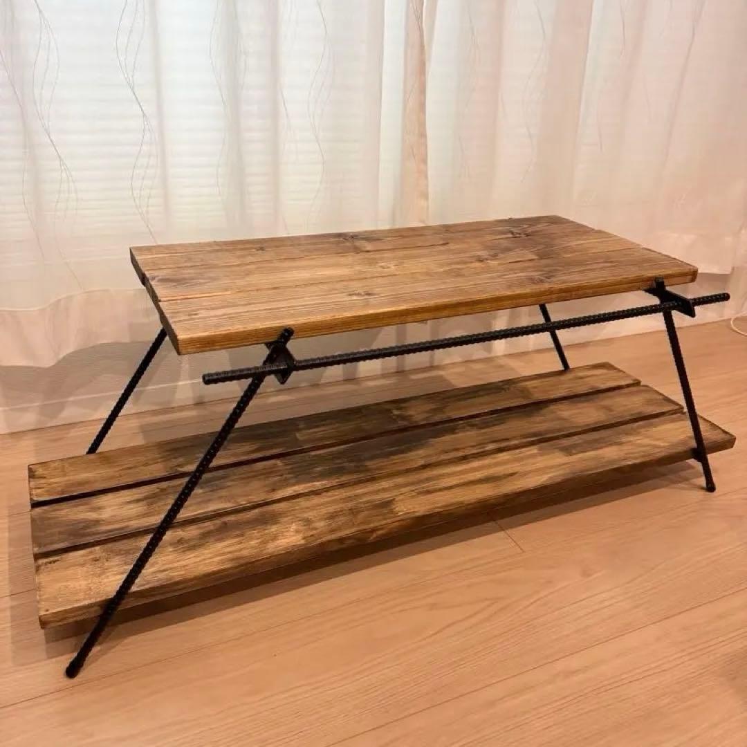 アイアンテーブル　ローテーブル　ソロテーブル　折り畳みテーブル　キャンプテーブル