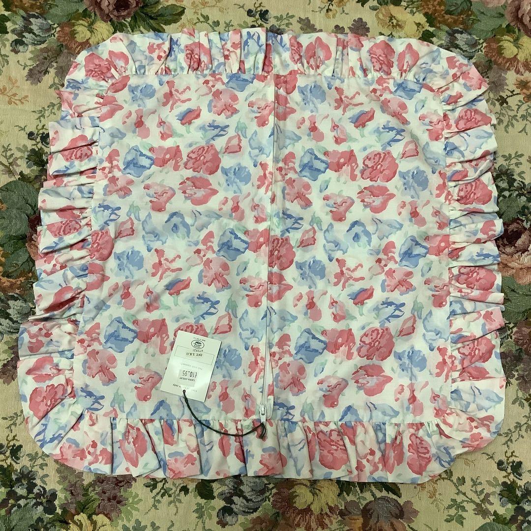 ローラ　アシュレイ　クッションカバー