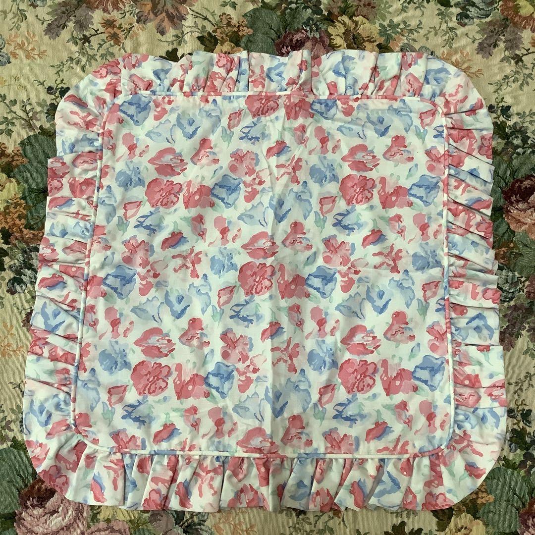 ローラ　アシュレイ　クッションカバー