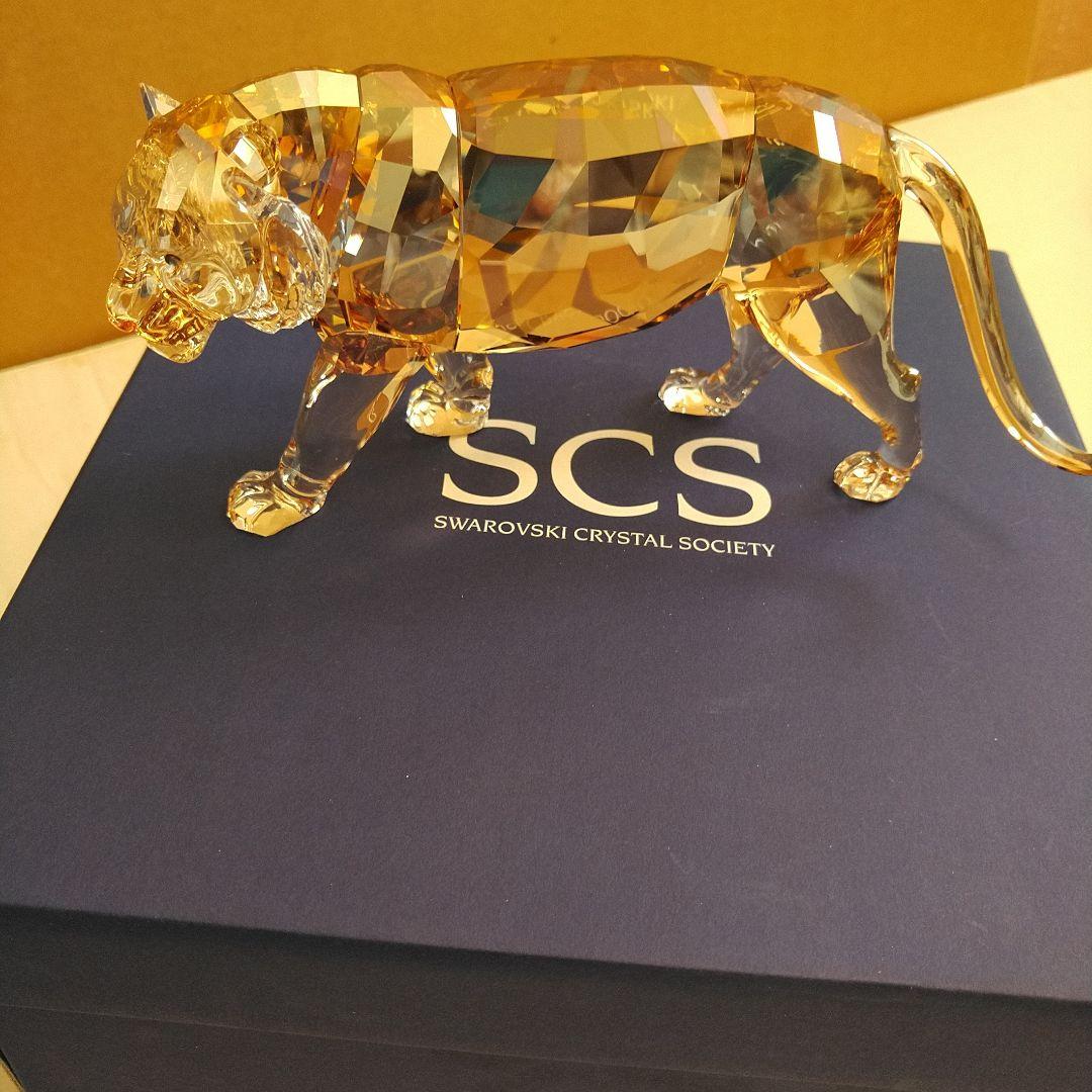 新品Swarovski Endangered Wildlife Tiger