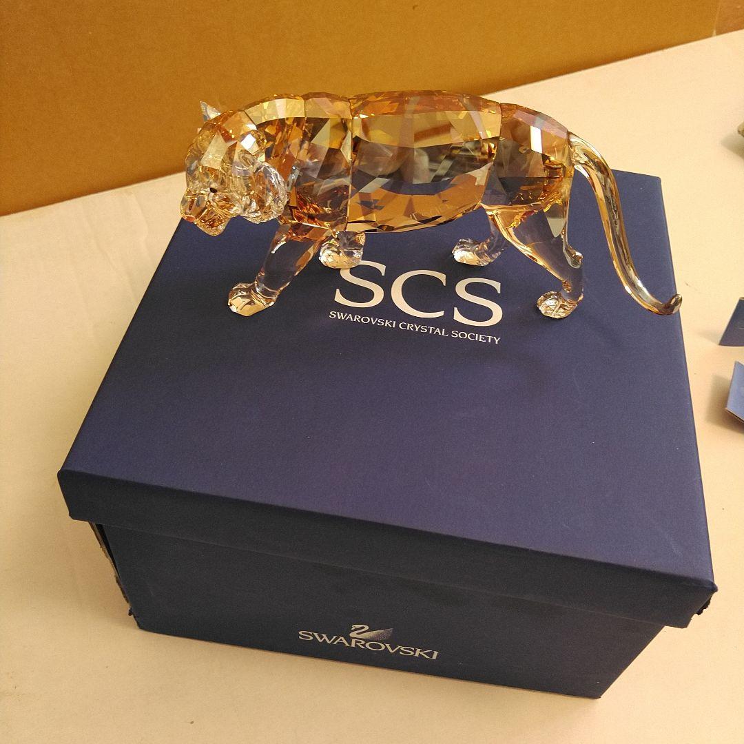 新品Swarovski Endangered Wildlife Tiger