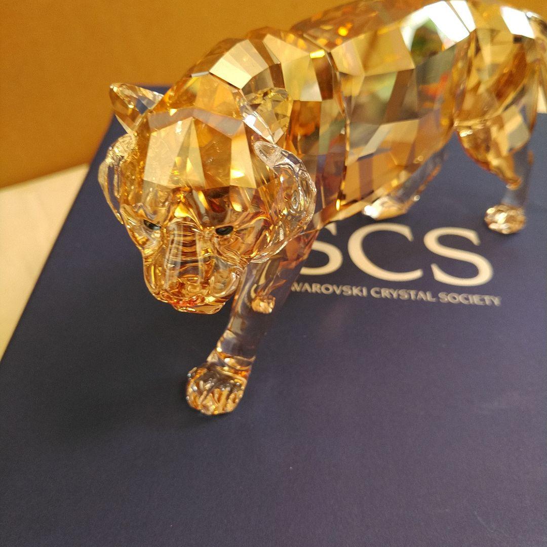 新品Swarovski Endangered Wildlife Tiger
