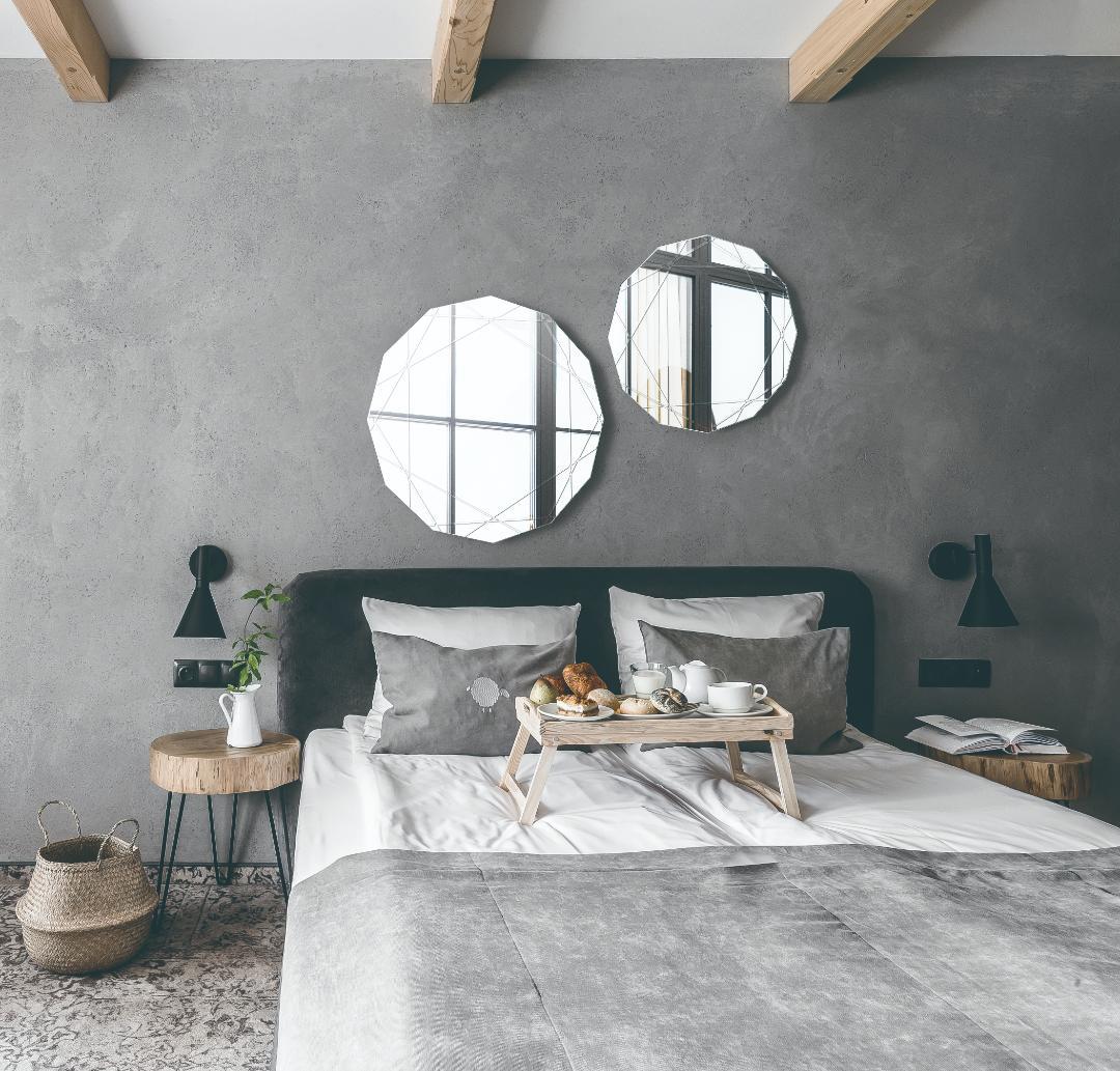 LAC☆ウォールアート ミラー 鏡 オブジェ デザイナーズ