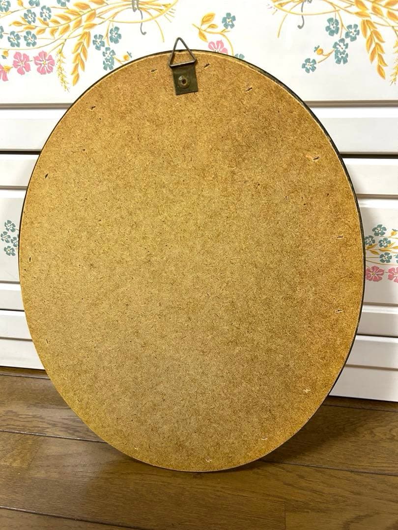 Capodimonte イタリア製 白薔薇 額入り 壁掛け